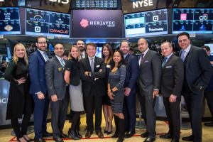 Herjavec Group Ringing NYSE Opening Bell